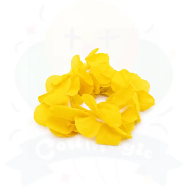 PULSERA TELA HAWAIANA - AMARILLO
