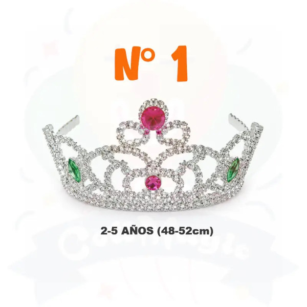 Corona Tiara Princesa I | COTIMAGIC - Tu tienda de cotillón