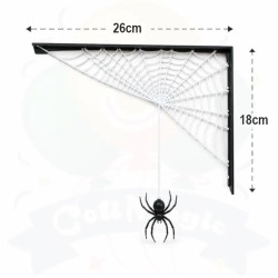 ESQUINERO TELARAÑA | COTIMAGIC - Tu tienda de cotillón