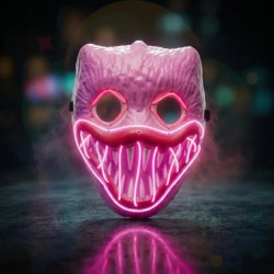 MÁSCARA NEON LED HALLOWEEN | COTIMAGIC - Tu tienda de cotillón