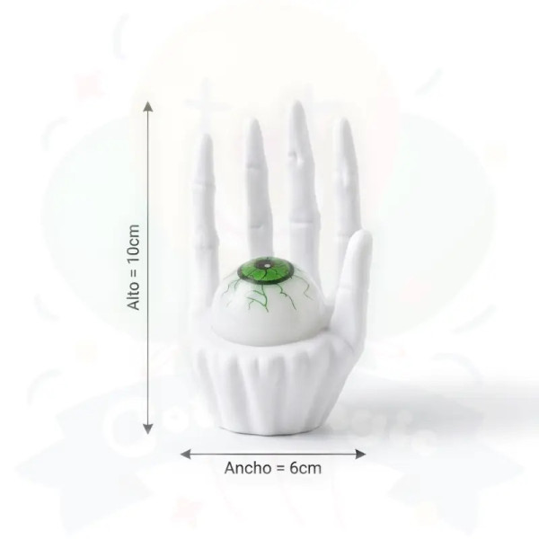 Mano Esqueleto Con Ojo LED | COTIMAGIC - Tu tienda de cotillón