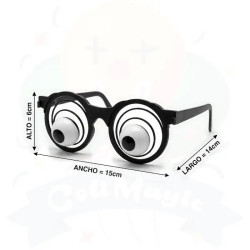 Anteojos Ojos Locos | COTIMAGIC - Tu tienda de cotillón