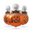 GLOBO CALABAZA ESQUELETO