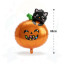 Globos Calabaza Con Gato| COTIMAGIC - Tu tienda de cotillón