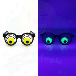 ANTEOJOS OJOS LOCOS FLUOR - AMARILLO