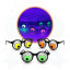 ANTEOJOS OJOS LOCOS FLUOR