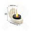Velas Led Mano Esqueleto Halloween | COTIMAGIC - Tu tienda de cotillón