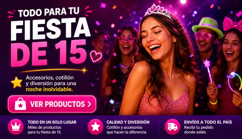¡Tu noche soñada empieza con el mejor cotillón!